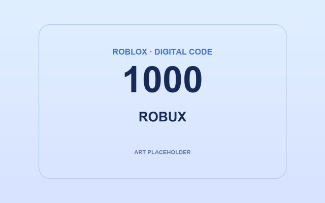 1000 Robux