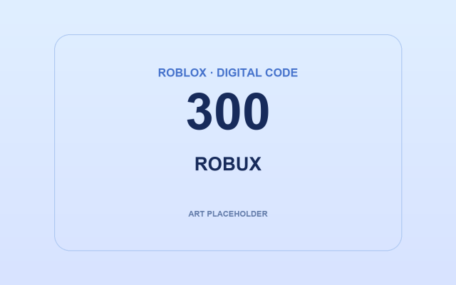 300 Robux