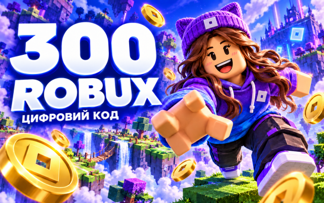 300 Robux