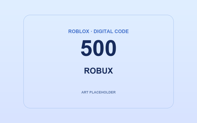500 Robux