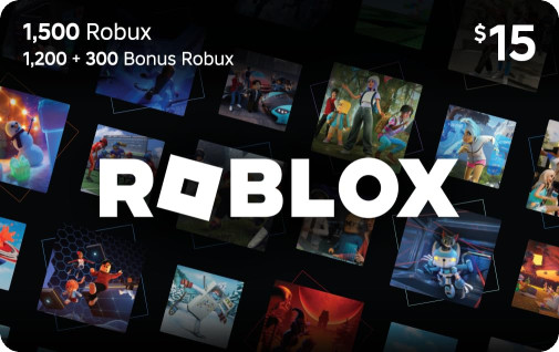 Roblox Digital Gift Card - 1500 Robux
