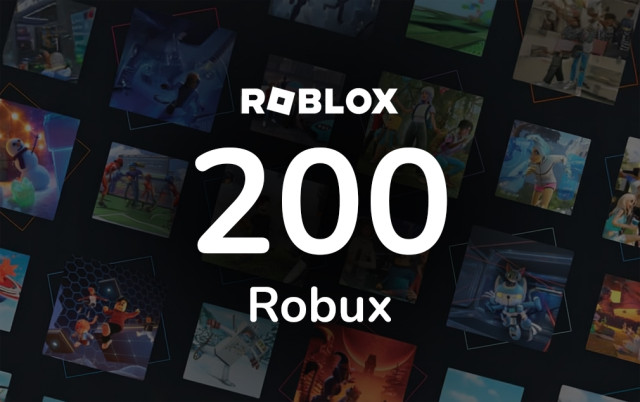 200 Робукс Роблокс Карта поповнення | 200 Robux Roblox Gift Card