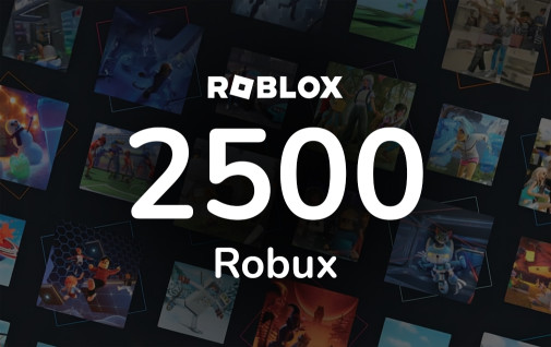 Roblox Digital Gift Card - 2500 Robux