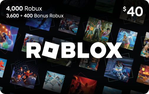 Roblox Digital Gift Card - 4000 Robux