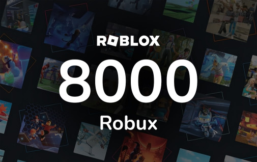 Roblox Digital Gift Card - 8000 Robux